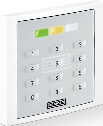 GEZE 185710 Zutrittskontrollsystem GCER 300 T Light-1Tür Zutrittssteuerung grau