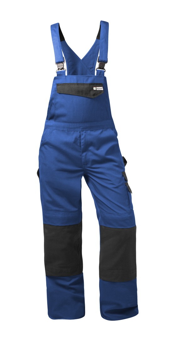 GOSFORD, Canvas-Latzhose mit CORDURA, Elysee, Kornblau/Schwarz, Gr. 60
