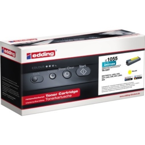 edding Toner 18-1055 kompatibel Brother TN-326Y gelb