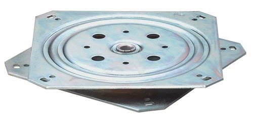 BS ROLLEN D80.057 Druckkugellager  50 kg 57 x 57 mm Schraublochentf. 43 x 43 mm