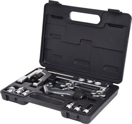 KS Tools 122.1100 Klima-Kälte-Bördel- und Muffen-Satz 1/8''-3/4'', 10-tlg.