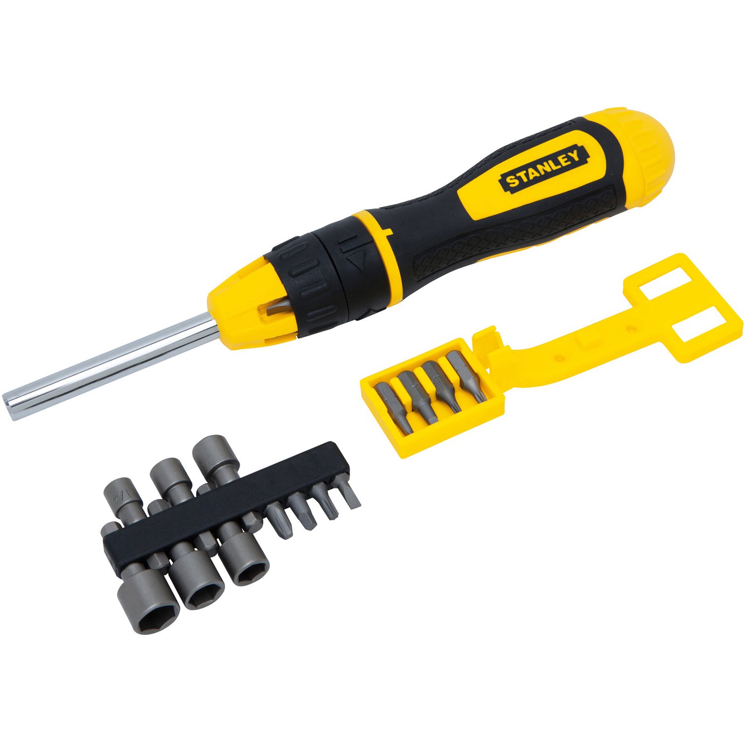 Stanley STHT0-62574 Bitschraubendreher-Set, 20 Bits+Ratsche