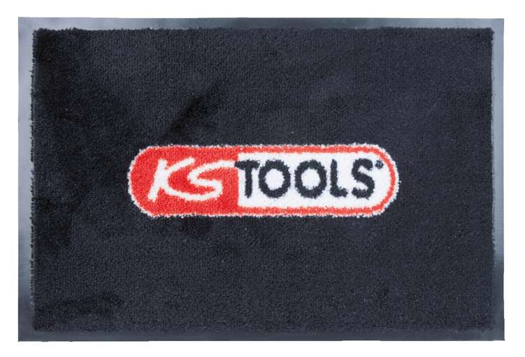 KS Tools 985.0855 Fussmatte mit KS-Logo,40x60cm