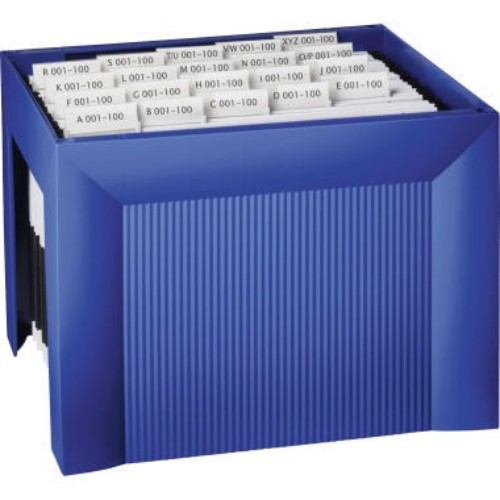 HAN Hängebox KARAT 1905-14 DIN A4 für 35Mappen blau