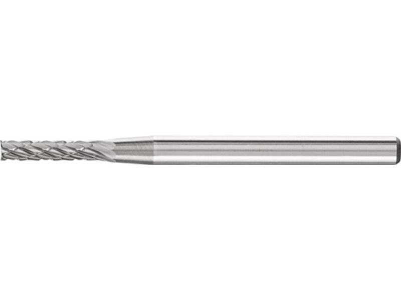 PFERD TOOLS 21200183 Kleinfrässtift Form ZYAS Ø 2 mm Kopflänge 10 mm Schaft-Ø 3