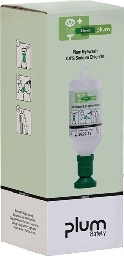 PLUM 4605 Augenspülflasche  500 ml 3 Jahre (ungeöffnete Flasche) DIN EN15154-4