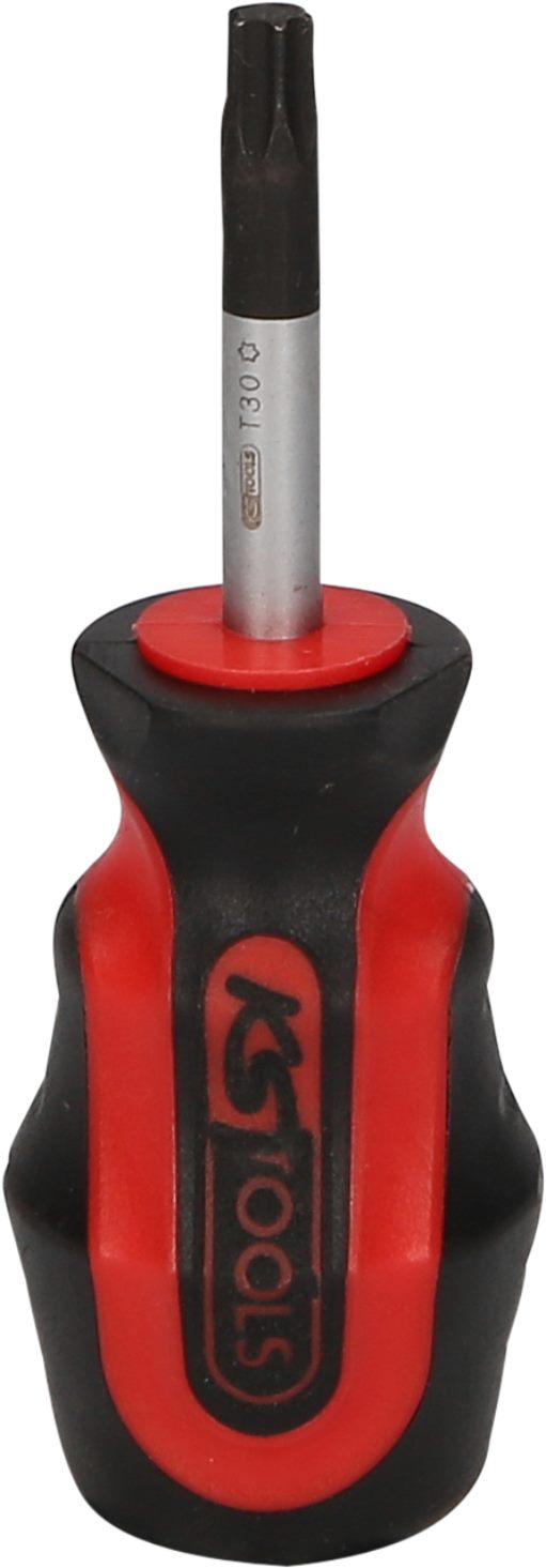 KS Tools 159.1148 ERGOTORQUEplus Schraubendreher, T30, kurz