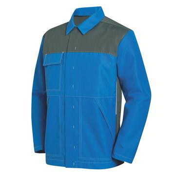 Uvex 9840224 Arbeitsjacke perfect acid blau, grau, kornblau 106, 110