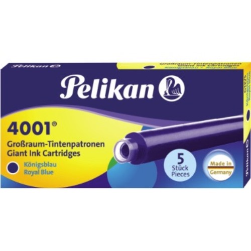 Pelikan Tintenpatrone 4001 GTP/5 310748 königsblau 5 St./Pack.