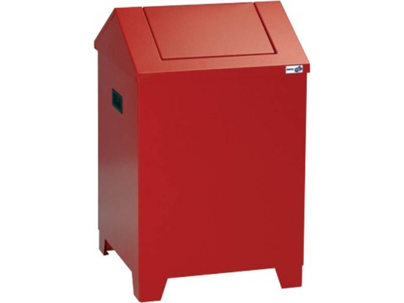 STUMPF 5101003 Putzwollkasten  H680xB400xT400mm Gehäuse feuerrot, RAL 3000 / Kla