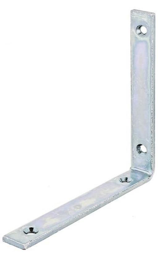 GAH 333201 Balkenwinkel  L140x140 mm Breite 20 mm schmal Stahl roh galv. verz. d