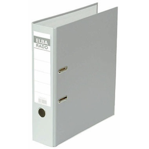 ELBA Ordner Rado Lux brillant 100022615 breit grau