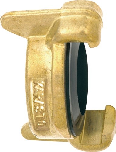 GEKA 08.3118 Blindkupplung GEKA Messing