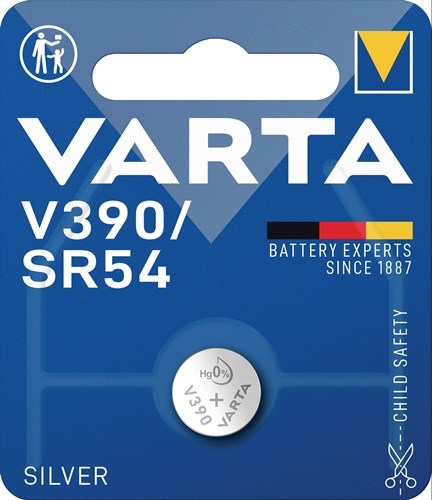 VARTA 390101401 Knopfzelle Electronics 1,55 V 59 mAh SR54 11,6 x 3,1 mm
