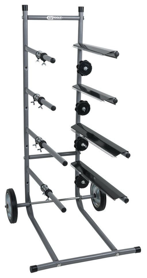 KS Tools 140.2383 Papierwagen mit 4 Ebenen