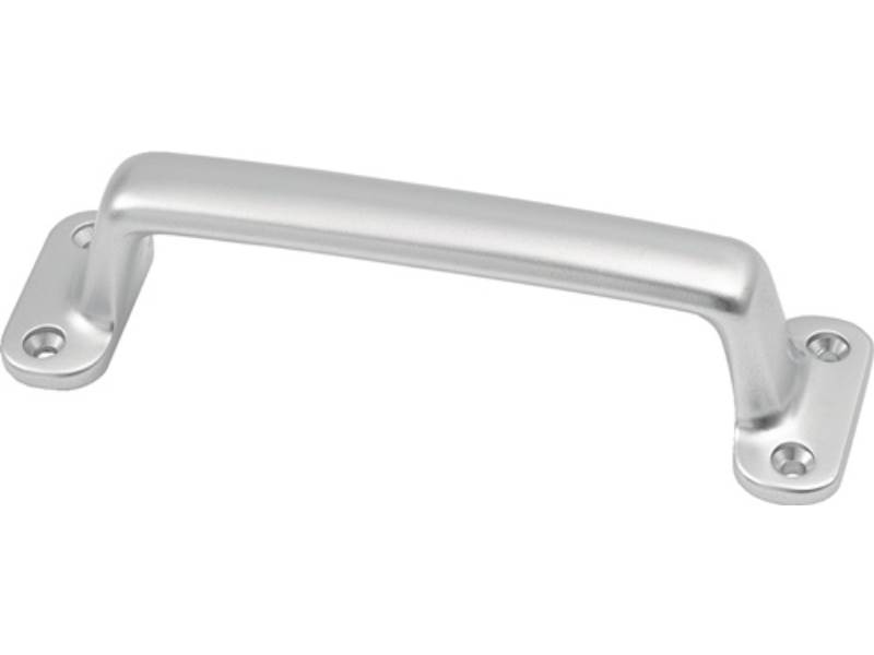 HERMETA 4256-01E Handgriff Ausladung 26 mm Länge 140 mm Breite 38 mm Aluminiumgu