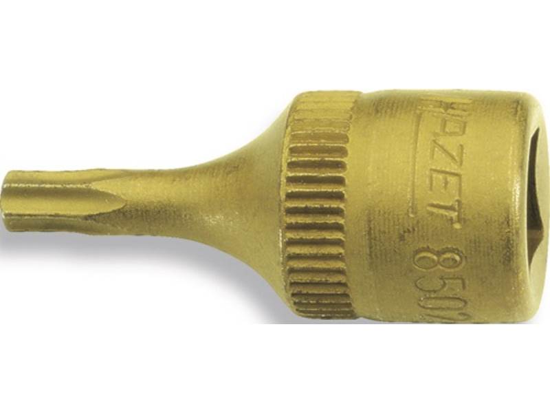 HAZET 8502-T30 Steckschlüsseleinsatz 8502 1/4 '' T30 Länge 28 mm