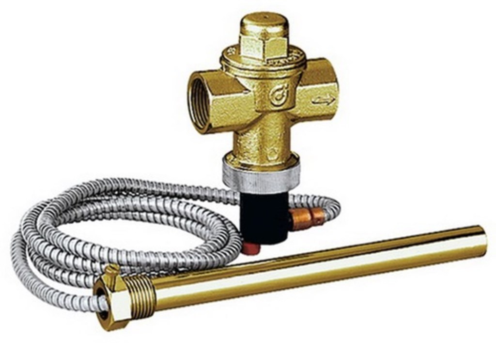 CALEFFI 543503 Ablaufsicherung 543 thermisch, Kapillarrohr 1300 mm 3/4Zoll therm