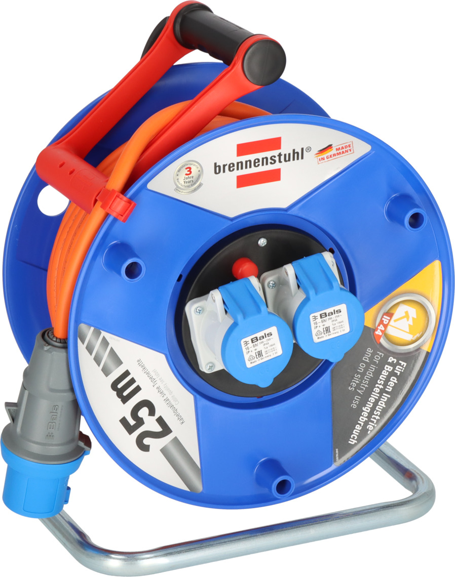Brennenstuhl 1182760100 Kabeltrommel Garant 290 25m ''Camping''  230V Außenberei