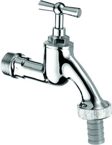 SCHELL 034050699 Auslaufventil  1/2Zoll, mit Knebelgriff chrom