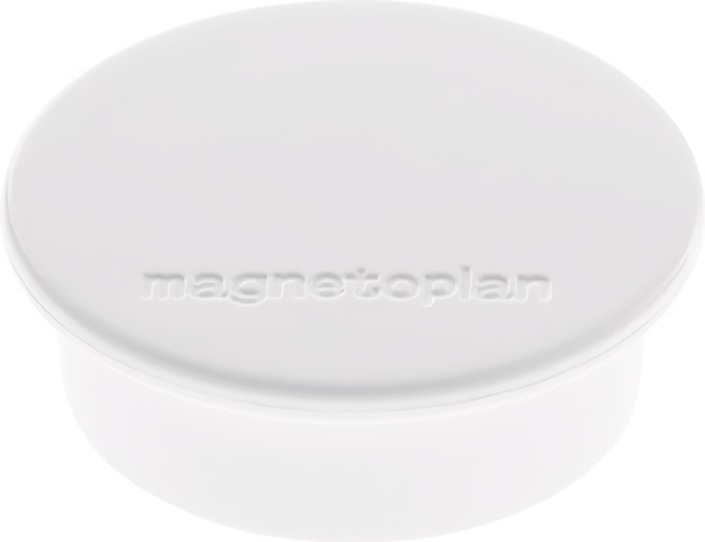 MAGNETOPLAN 1662000 Magnet Premium  D. 40 mm weiß