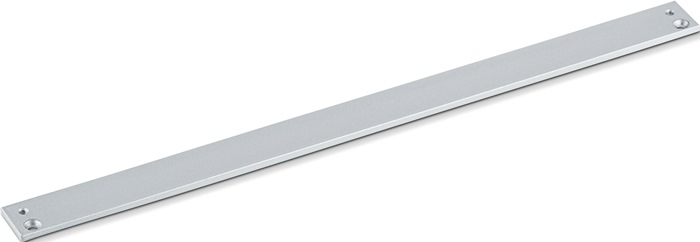 GEZE 124683 Montageplatte Gleitschiene BG passend für Gleitschiene BG silber
