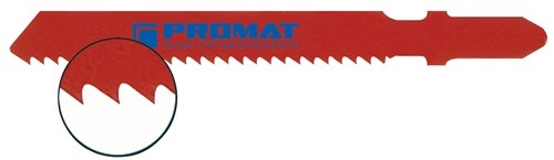 PROMAT  Stichsägeblatt  Gesamtlänge 76,5 mm Zahnteilung 2 mm HSS