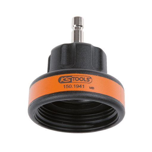 KS Tools 150.1941 Kühlsystem-Bajonettadapter, #6, IG M50x2,5, orange