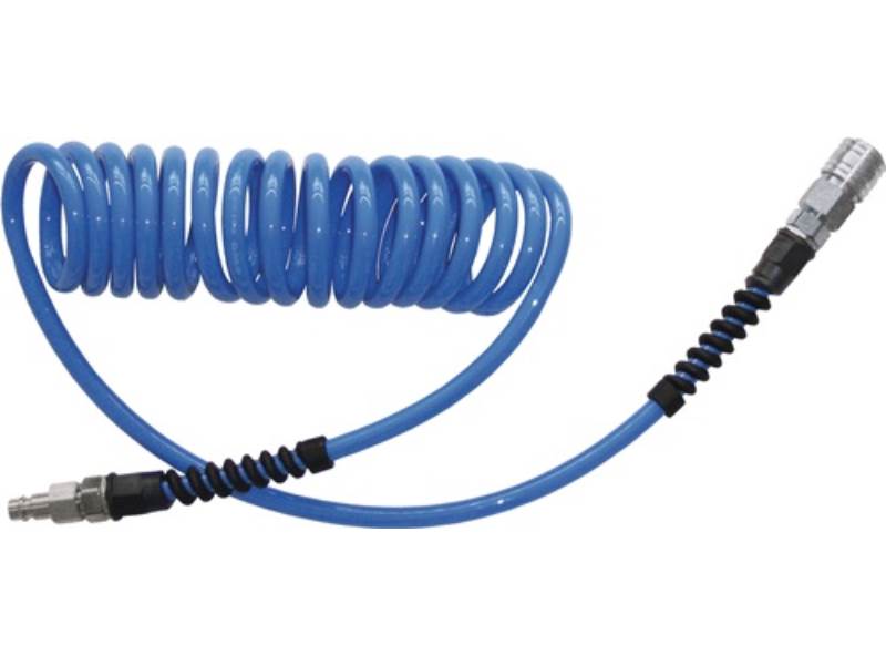 EWO E40822 Spiralschlauch-Set  Innen-Ø 5 mm Außen-Ø 8 mm Länge 6 m Kupplung DN 7