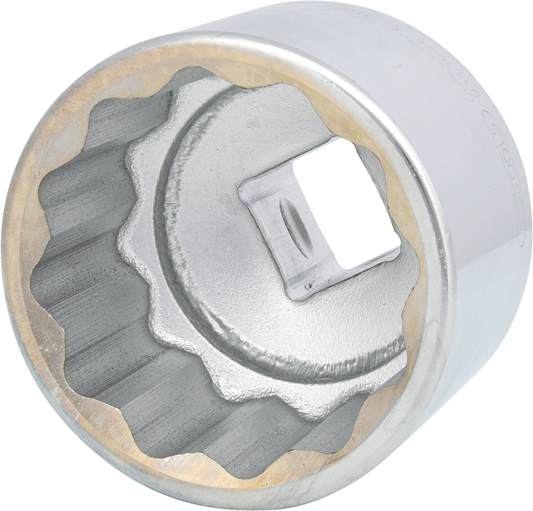 KS Tools 911.1061 1'' 12-kant-Stecknuss, kurz, 65 mm