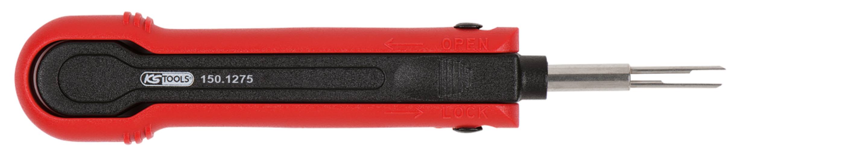 KS Tools 150.1275 Entriegelungswerkzeug für Flachsteckkontakte 2,8 mm
