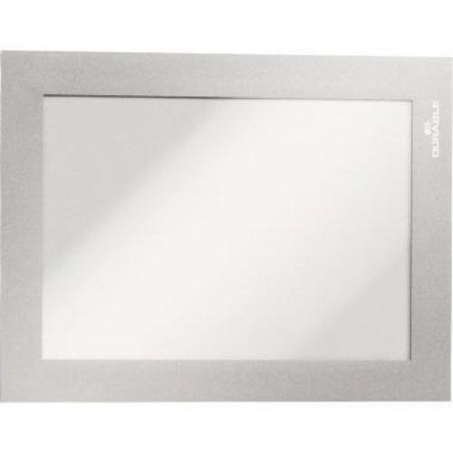 DURABLE Magnetrahmen DURAFRAME 487023 DIN A6 silber 2 St./Pack.