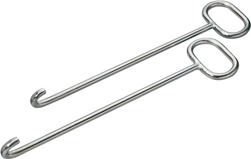 HÄRKE 48002 Kanaldeckelheber  Länge 600 mm mit U-Haken verzinkt