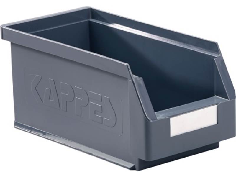 RASTERPLAN 6004.00.0354 Sichtlagerkasten  L290xB140xH130mm PE grau