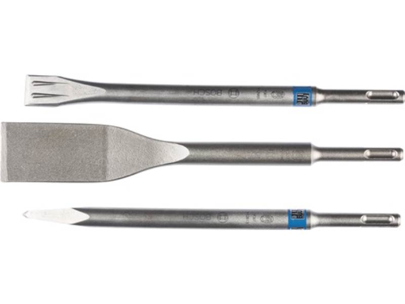 BOSCH 2607019159 Meißel-Set SDS-plus SDS-plus 3-teilig selbstschärfend Länge 250