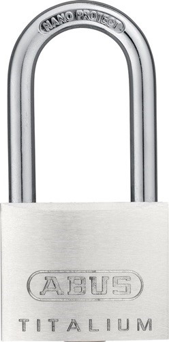 ABUS 54579 Zylindervorhangschloss 64TI/40HB40 gl Schlosskörperbreite 40 mm Tital