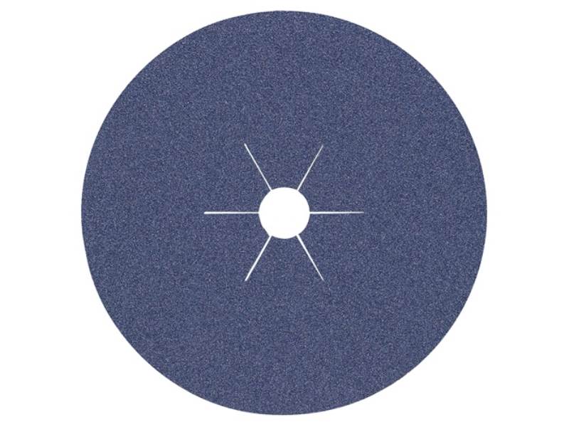 KLINGSPOR 23005 Fiberscheibe CS 565 D. 125 mm Körnung 80 INOX Zirkonkorund