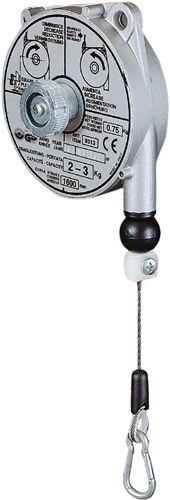 PLANETA G30003 Federzug TCN 9320 Tragfähigkeit 1-2,5 kg Edelstahl-Drahtseil Seil