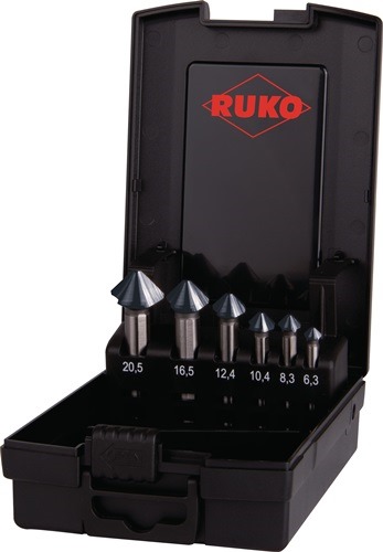 RUKO 102790EPRO Kegelsenker-Satz DIN 335 90 ° ULTIMATECUT 6,3-20,5 mm HSSE-Co 5