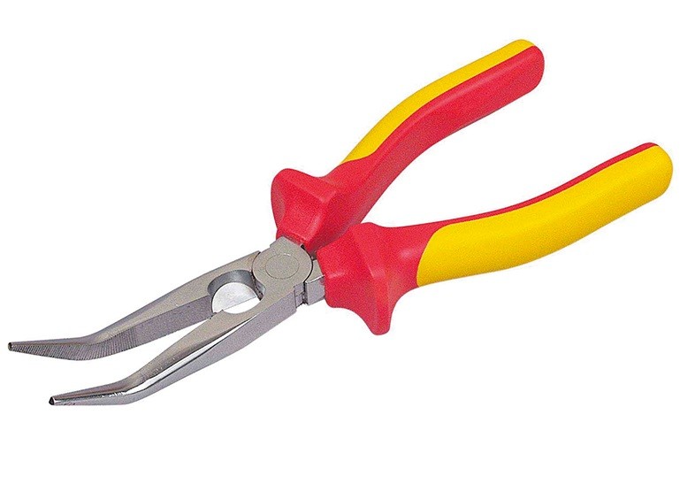 Stanley 0-84-008 Flachrundzange FatMax VDE gebogen, 200mm
