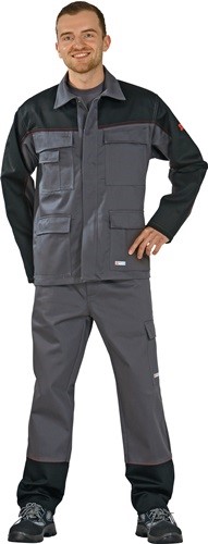 PLANAM 5510046 Schweißerschutz-Bundjacke Weld Shield Größe 46 grau/schwarz
