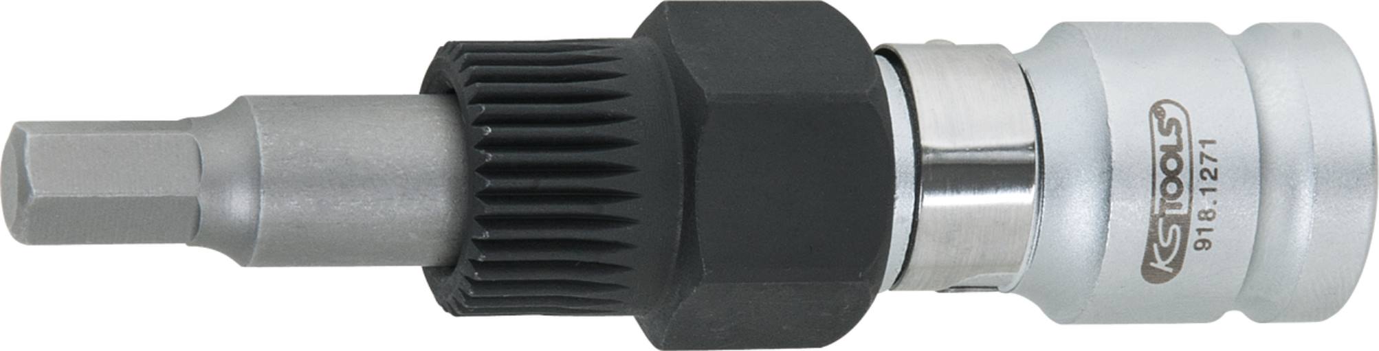 KS Tools 150.3155 1/2'' Lichtmaschinen-Kombischlüssel Innensechskant, 8,0 mm