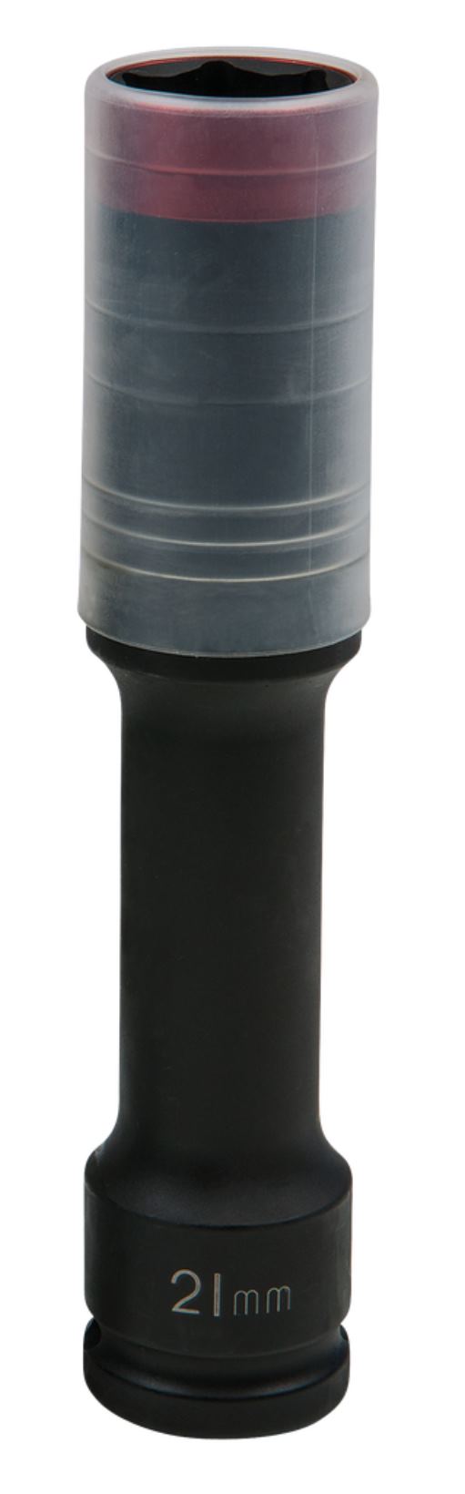 KS Tools 515.0619 SlimPOWER Alu-Felgen Kraft-Stecknuss, extra lang, 21 mm