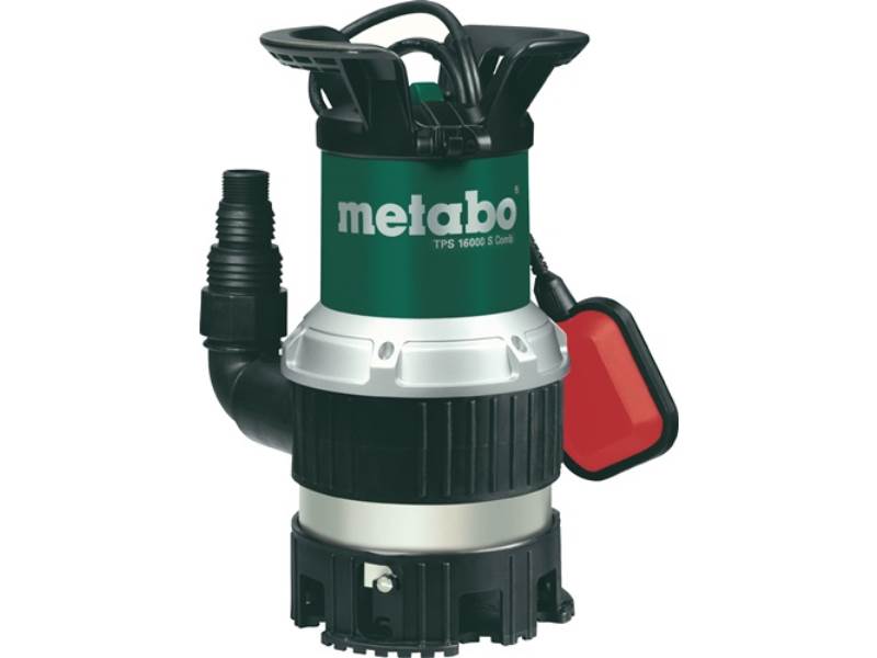 METABO 0251600000 Tauchpumpe TPS 16000 S Combi 16000 l/h 9,5 m 970 W