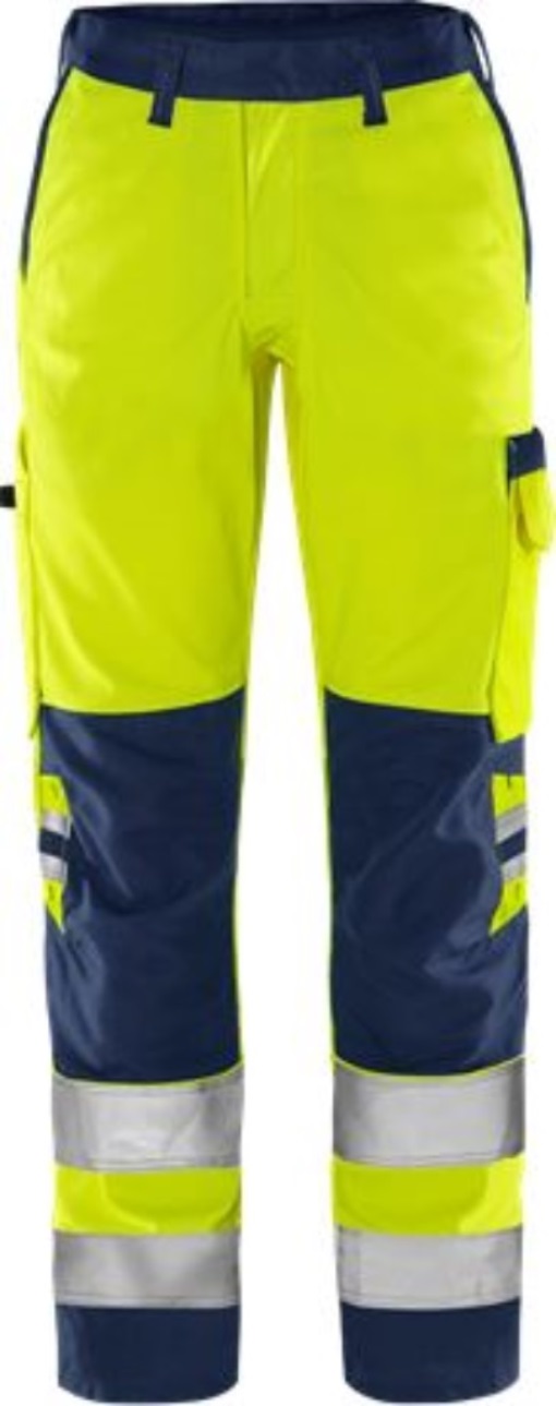 Fristads Kansas 131973-171 High Vis Green Hose Damen Kl. 2 2642 GPLU Gr.46 Warns