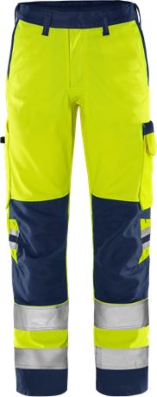 Fristads Kansas 131982-171 High Vis Green Hose Kl. 2 2651 GPLU Gr.C152 Warnschut