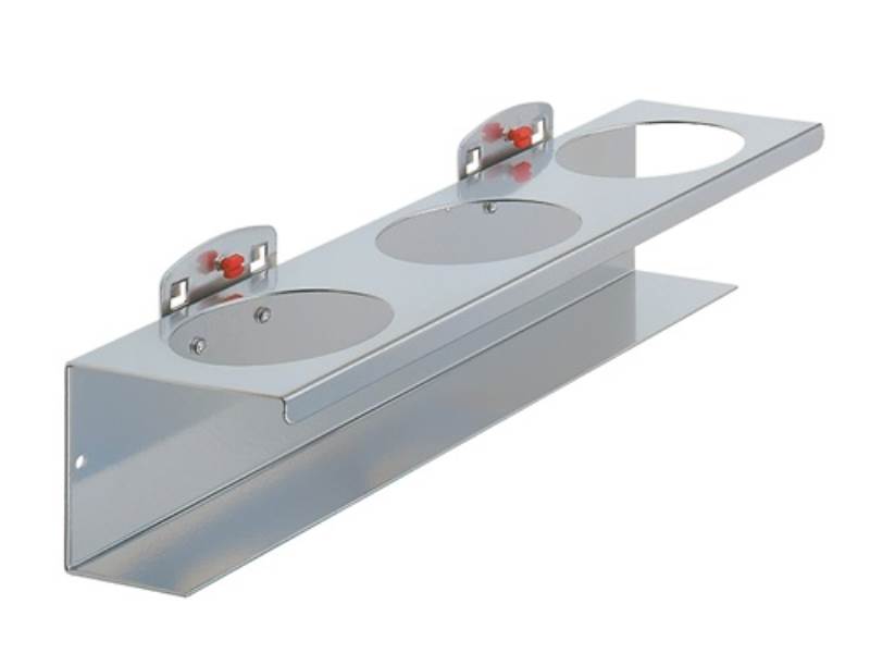 RASTERPLAN 4042.00.1201 Dosenhalter  3-fach Breite 300 mm Ø 70 mm passend für Lo