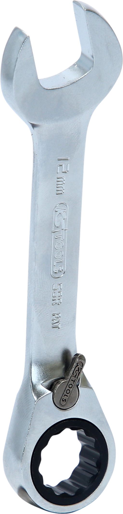 KS Tools 503.4635 GEARplus Ratschenringmaulschlüssel, kurz, 12mm
