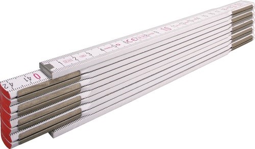 STABILA 01134 Gliedermaßstab 1607 Länge 2 m Breite 1,70 cm mm/cm EG III Buchenho