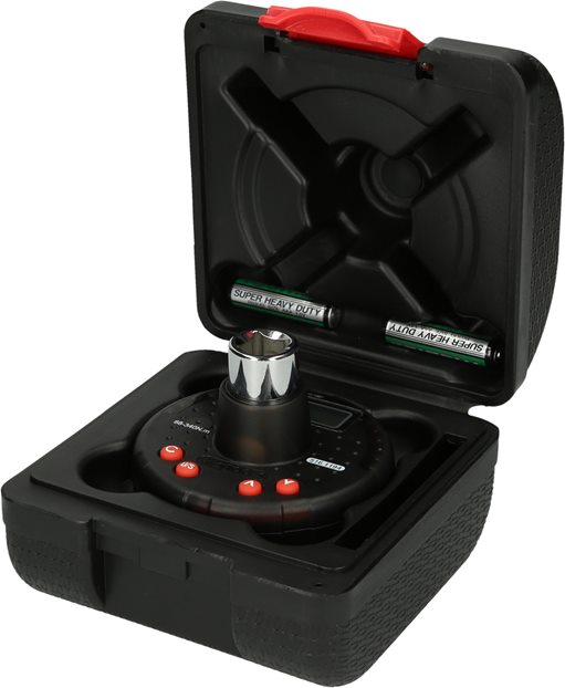 KS Tools 516.1194 1/2 Digitaler Drehmomentadapter mit Winkelmesser, 17-340 Nm
